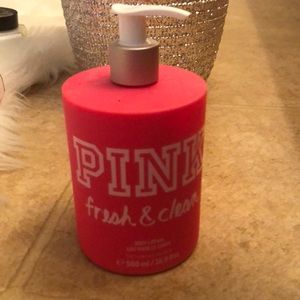 Victors secret pink fresh and clean lotion